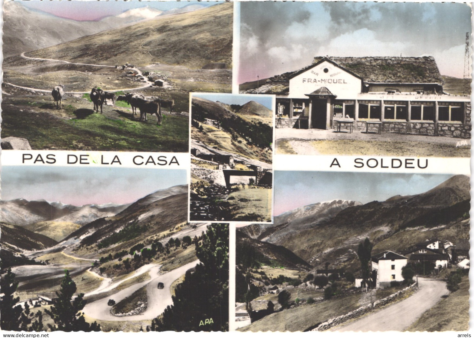 ANDORRE ANDORRA - DESTOCKAGE - Lot de 12 CPSM 10 * 15 - en bel état - voir scans recto verso