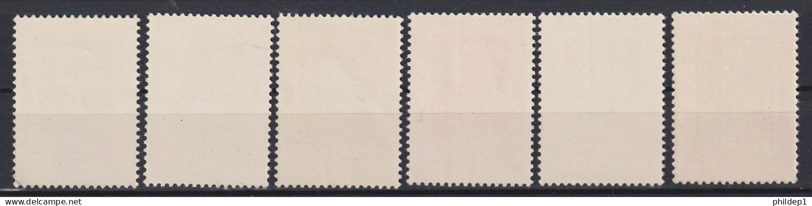 Belgique: COB N° 892/97. **, MNH. TTB !!! - Unused Stamps