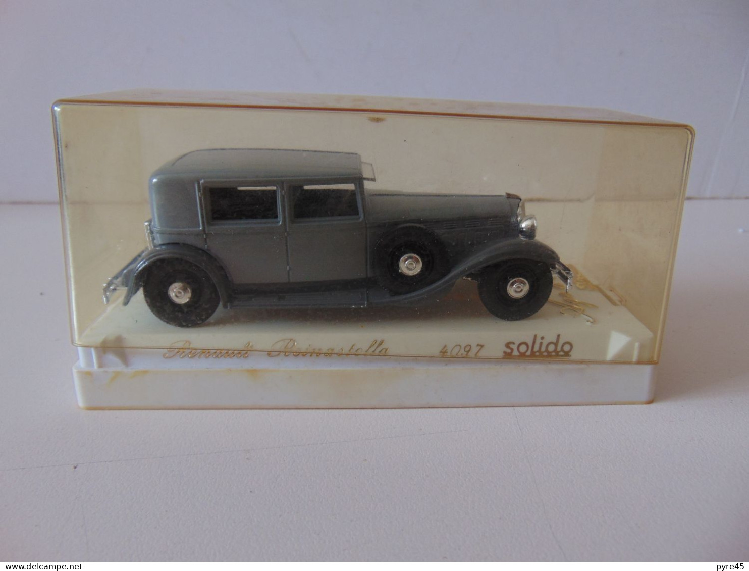 Voiture " Renault Roinastella " Solido, Dans Sa Boite - Toy Memorabilia