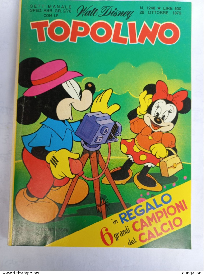 Topolino (Mondadori 1979)  N. 1248 - Disney