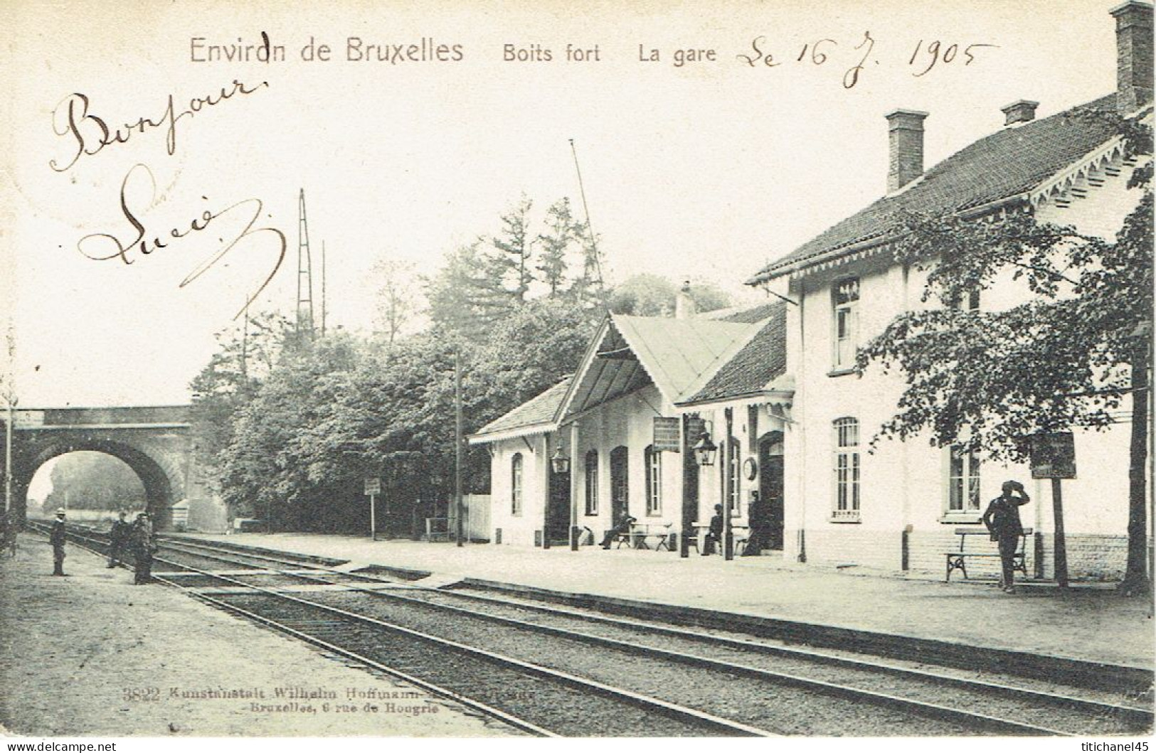 Environ De Bruxelles - BOITSFORT - La Gare - Watermaal-Bosvoorde - Watermael-Boitsfort