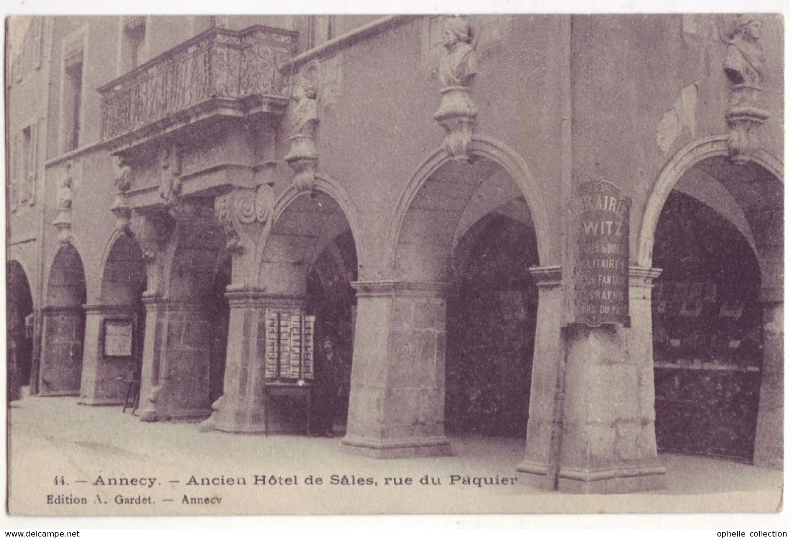 France - 74 -  Annecy - Ancien Hôtel De Sales - Rue Du Pâquier - 6822 - Annecy