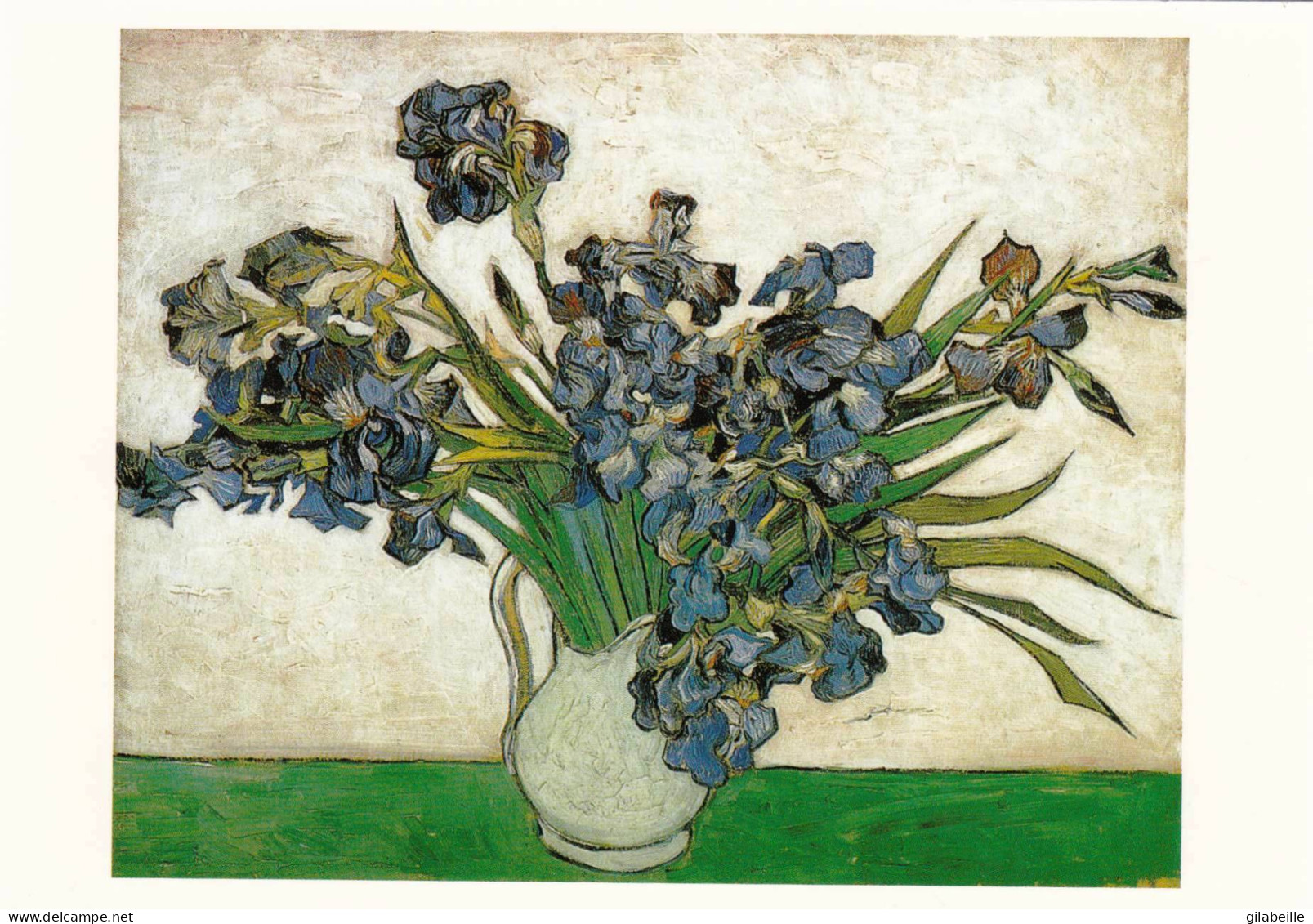 Vincent Van Gogh - Vase Avec Iris - Malerei & Gemälde