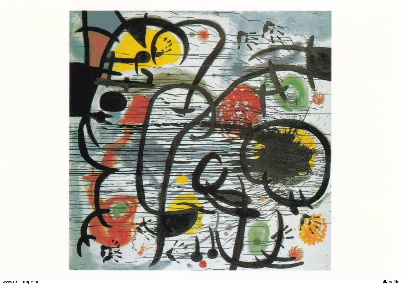 Joan Miro - Mai 1968 - Peintures & Tableaux