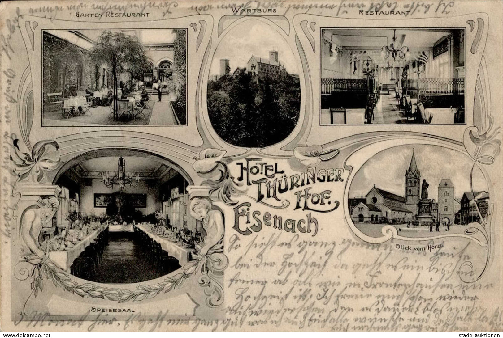 Eisenach (o-5900) Hotel Thüringer Hof 1911 II (Mittelbug) - Sonstige & Ohne Zuordnung