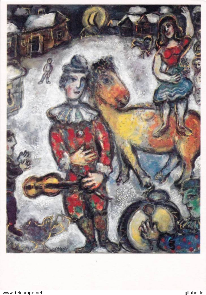 Marc Chagall - Le Cirque Dans Le Village - Malerei & Gemälde