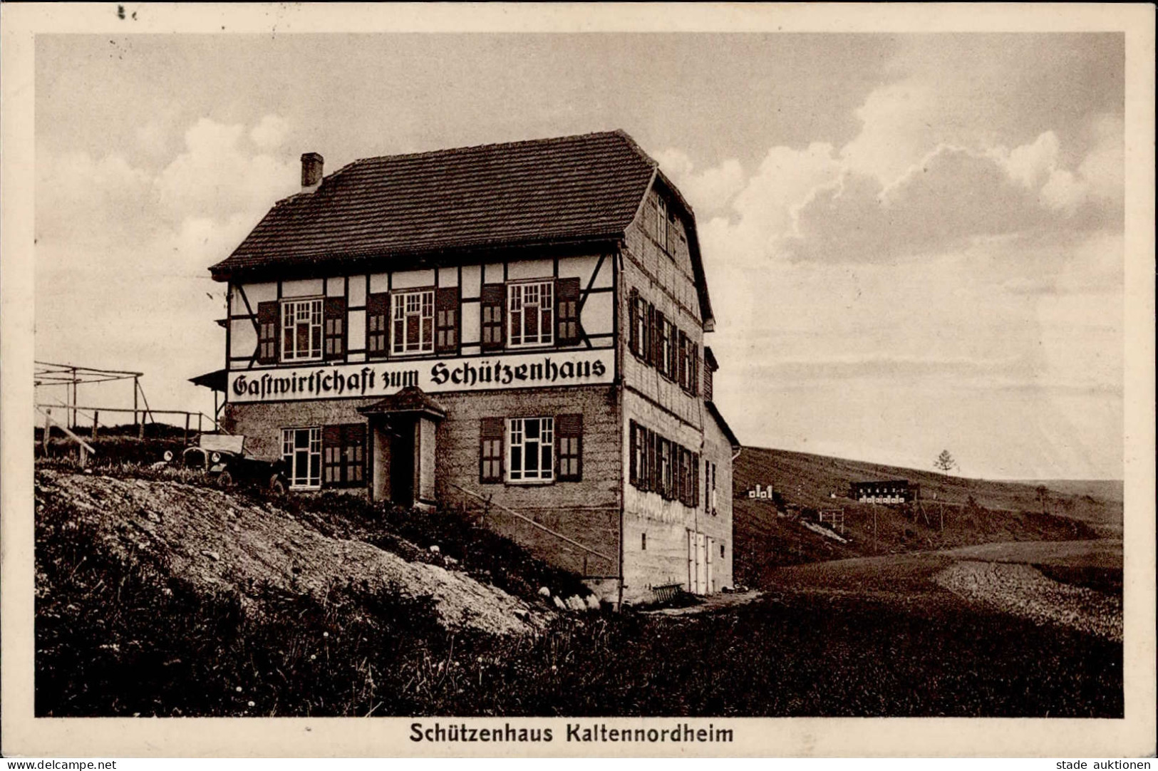 Kaltennordheim (o-6208) Gasthaus Zum Schützenhaus I - Autres & Non Classés