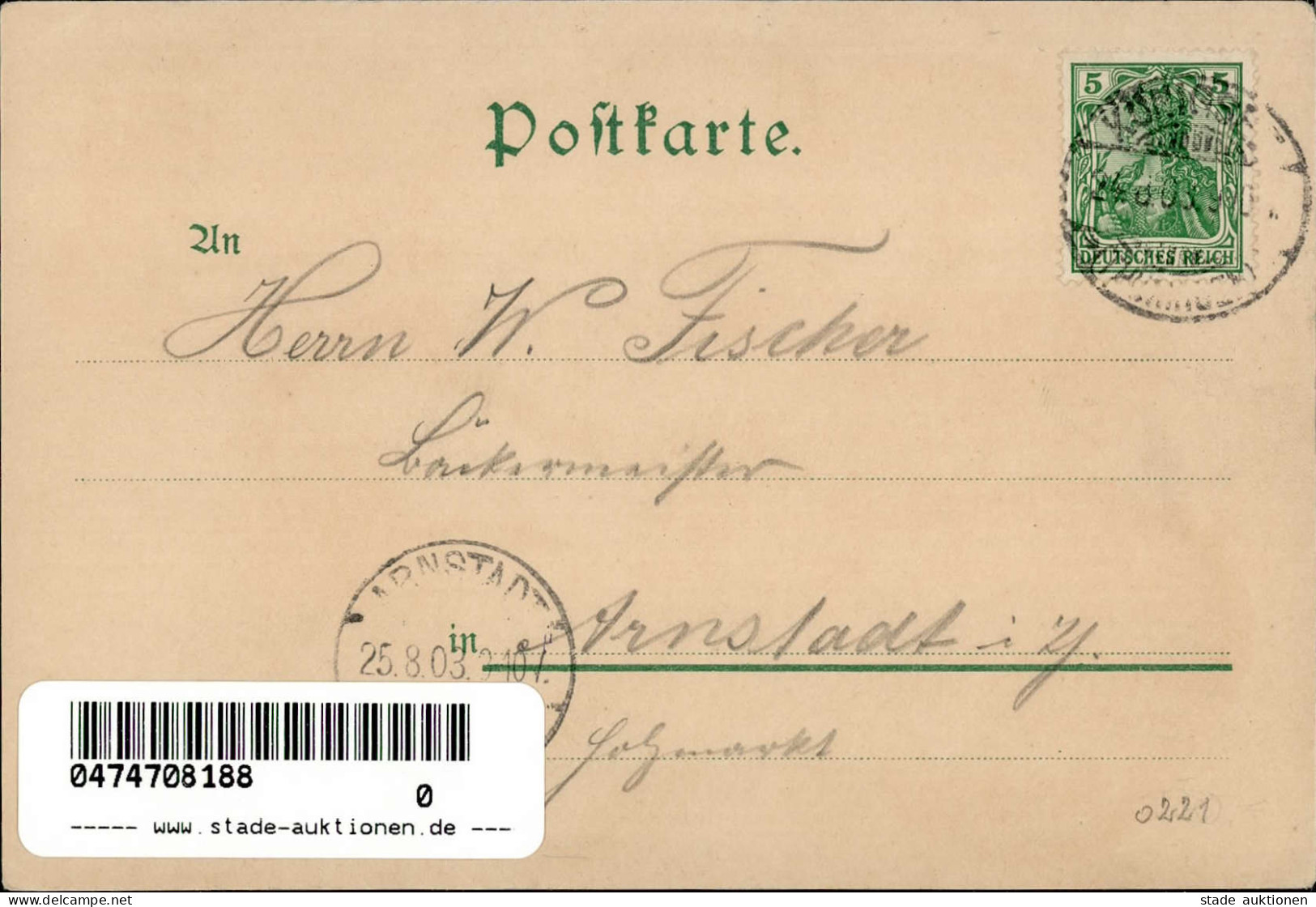 Königsee (o-6824) Bahnhofshotel Rathaus Schützenhaus Schule 1903 II (kleine Stauchung) - Other & Unclassified