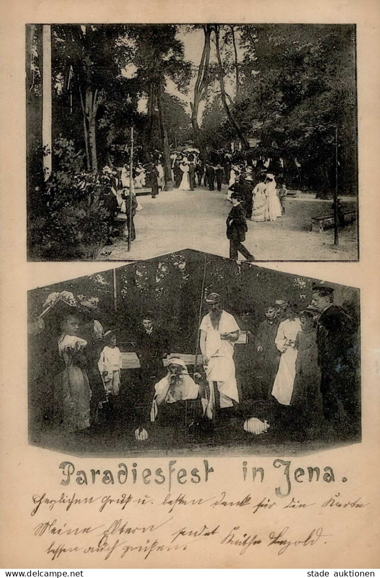 Jena (o-6900) Paradiesfest 1904 I-II - Jena