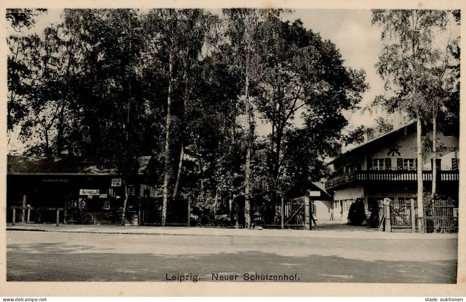 Leipzig (o-7000) Gasthaus Neuer Schützenhof I - Leipzig