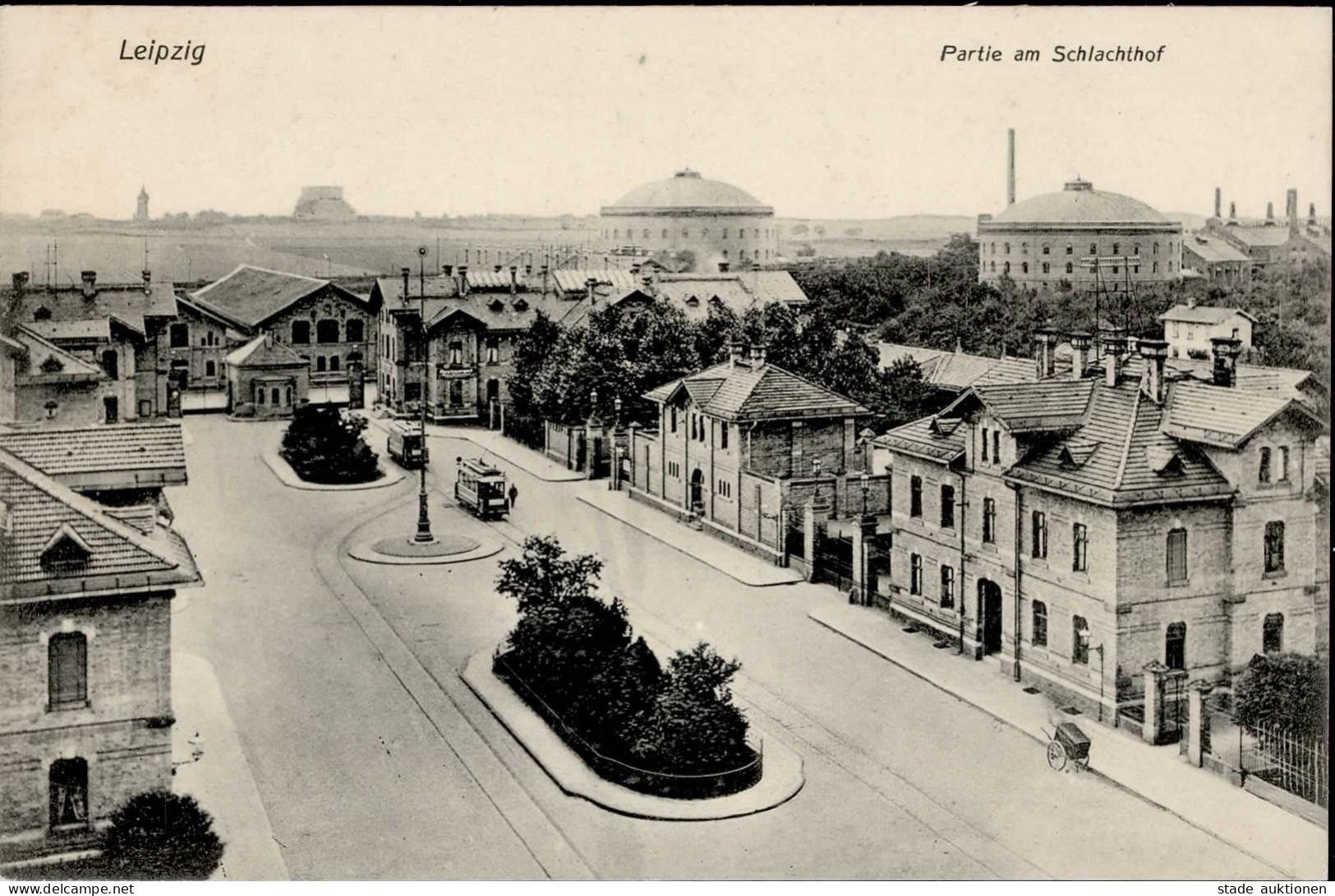 Leipzig (o-7000) Schlachthof Strassenbahn I- Tram - Leipzig