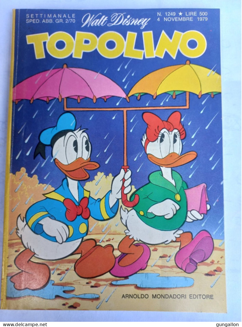 Topolino (Mondadori 1979)  N. 1249 - Disney