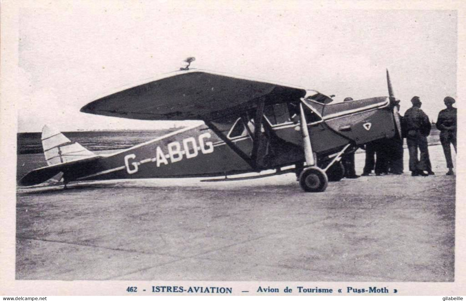 ISTRES AVIATION - Avion De Tourisme " Puss Moth " - 1946-....: Modern Era