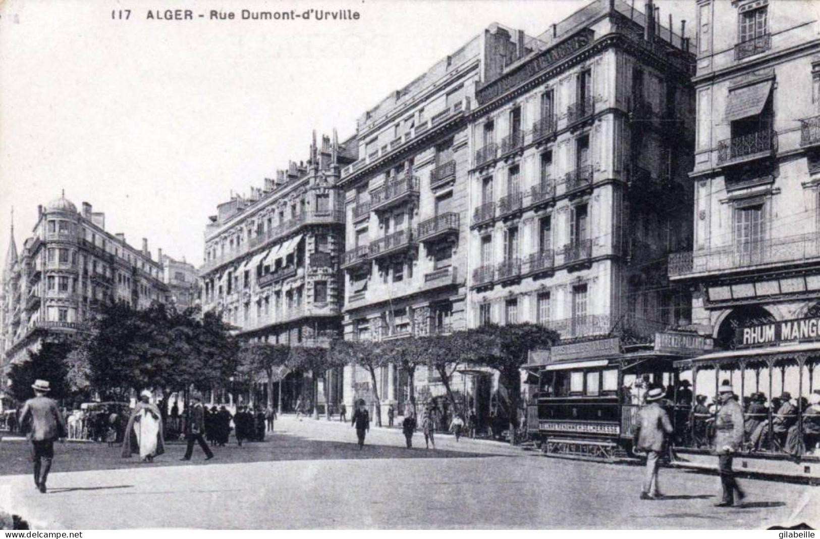 Algerie -  ALGER - Rue Dumont D'Urville - Algerien