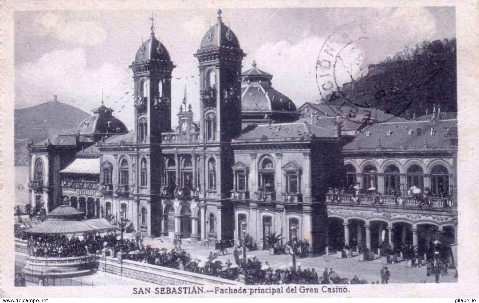 SAN SEBASTIAN - Fachada Principal Del Gran Casino - Guipúzcoa (San Sebastián)
