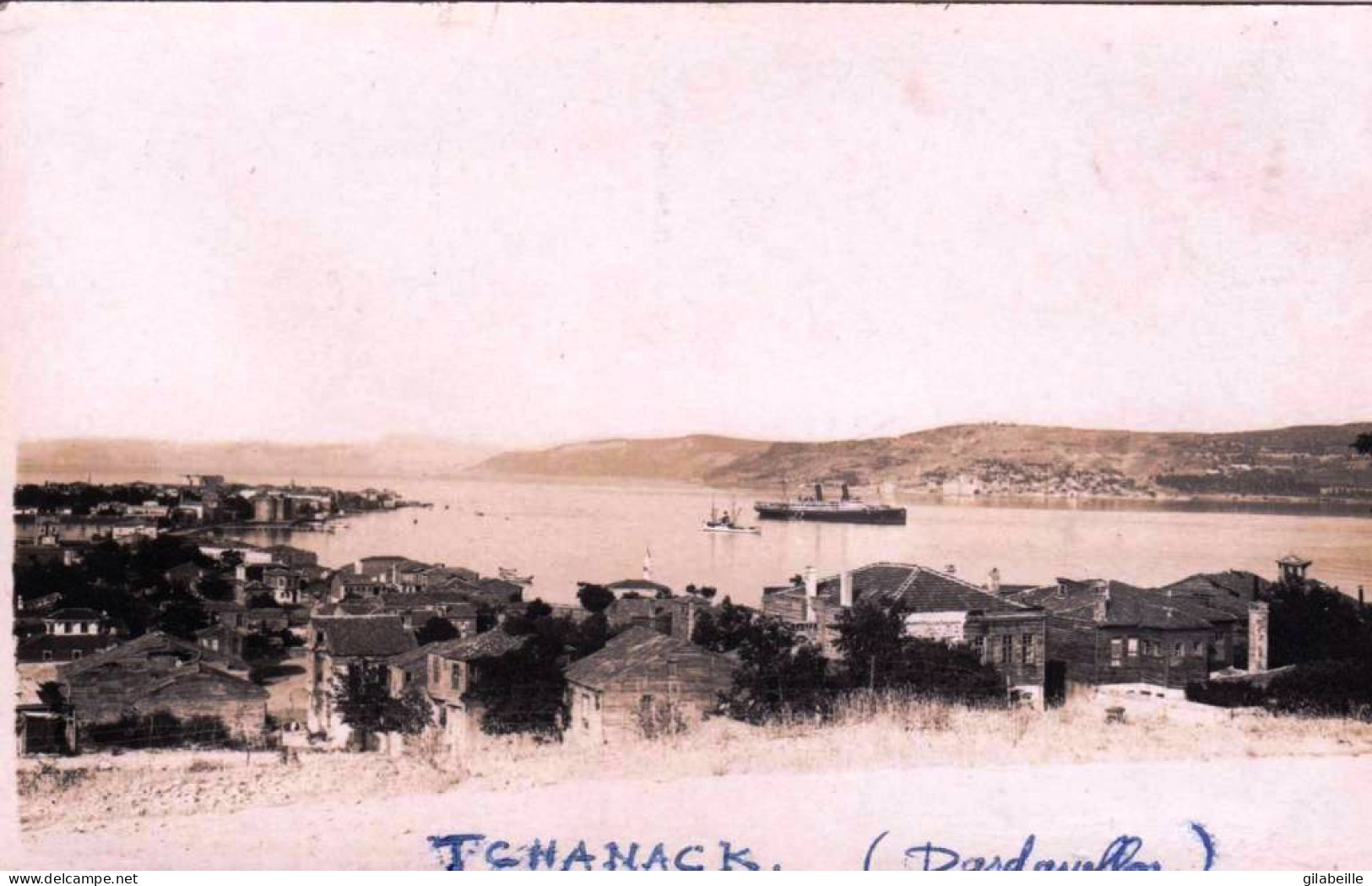 Carte Photo - Turquie - TCHANACK  - Emplacement De La Bataille Des Dardanelles 1915 - Militaria - Turquie