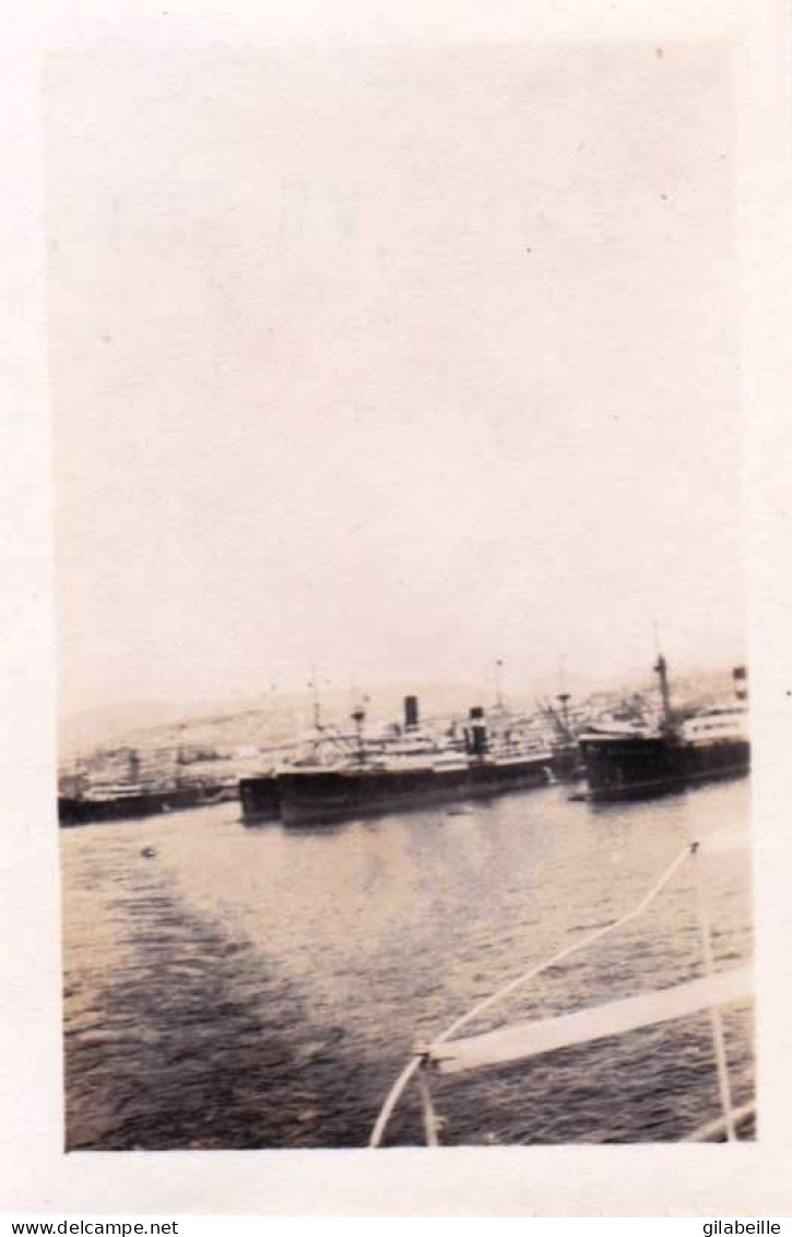 Petite Photo Originale - Turquie - Istanbul/Constantinople - 1935 -le Port - Lieux