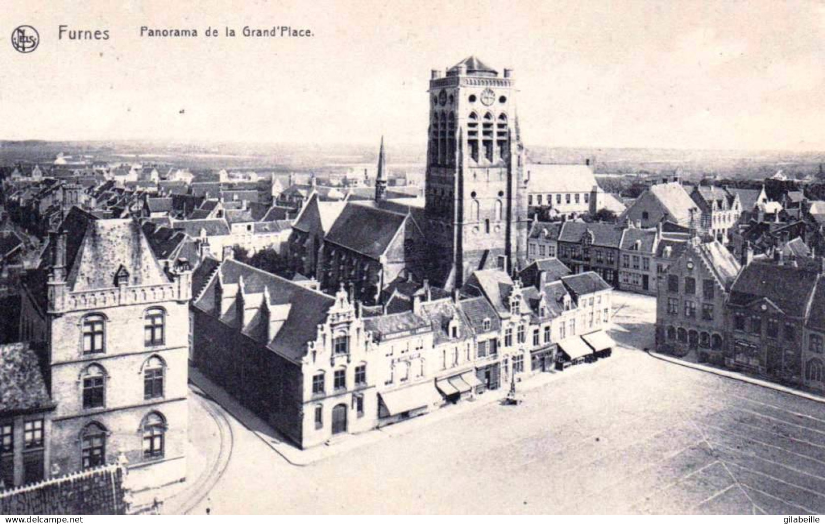 FURNES - VEURNE -  Panorama De La Grand Place  - Veurne