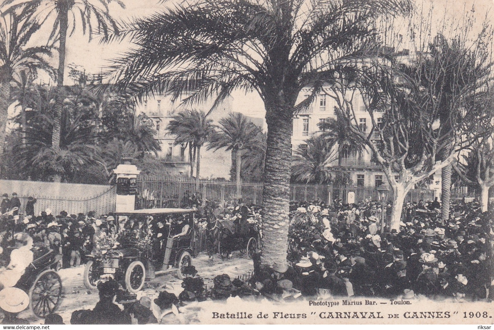 CANNES(CARNAVAL) 1908 - Cannes