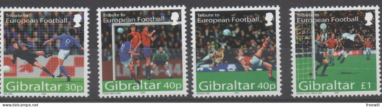 Gibraltar Tribute To European Football 2004 XXX - Gibilterra