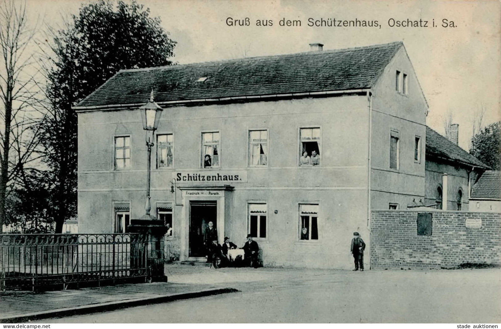 Oschatz (o-7260) Schützenhaus 1916 I - Autres & Non Classés