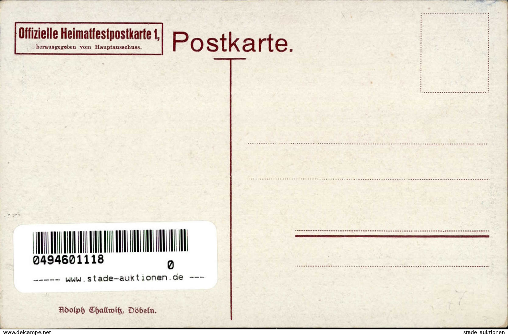 Döbeln (o-7300) Heimatfest 1914 I- - Other & Unclassified