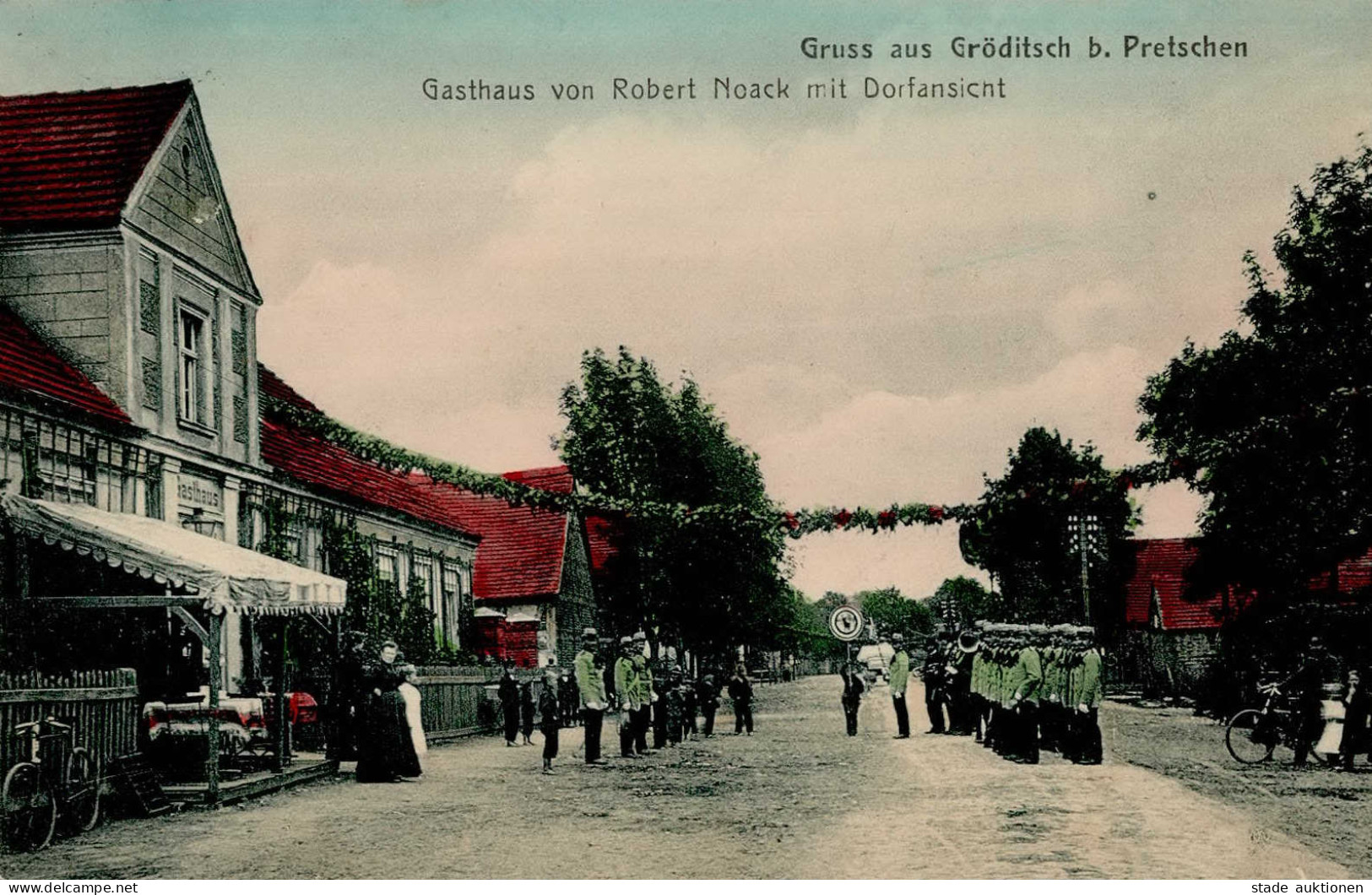 Groitzsch (o-7222), Gröditsch (o-7551) Gasthaus Noack I- - Other & Unclassified