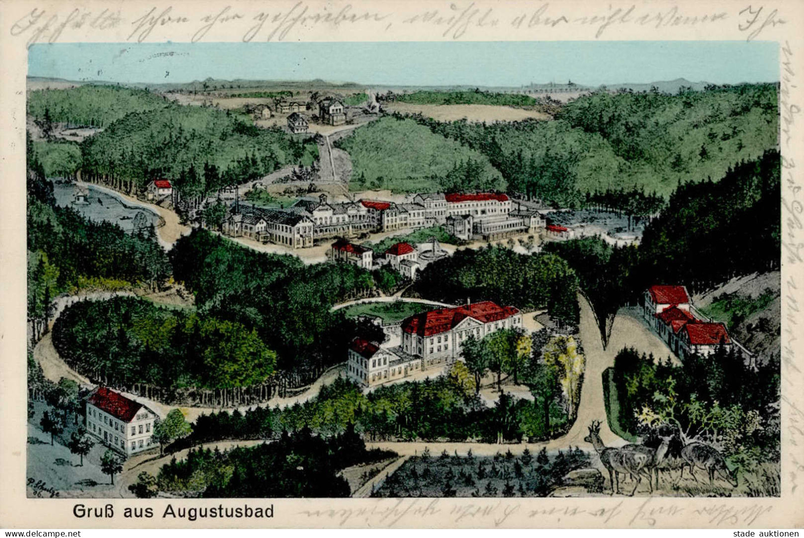 Augustusbad (o-8107) 1918 I- - Other & Unclassified
