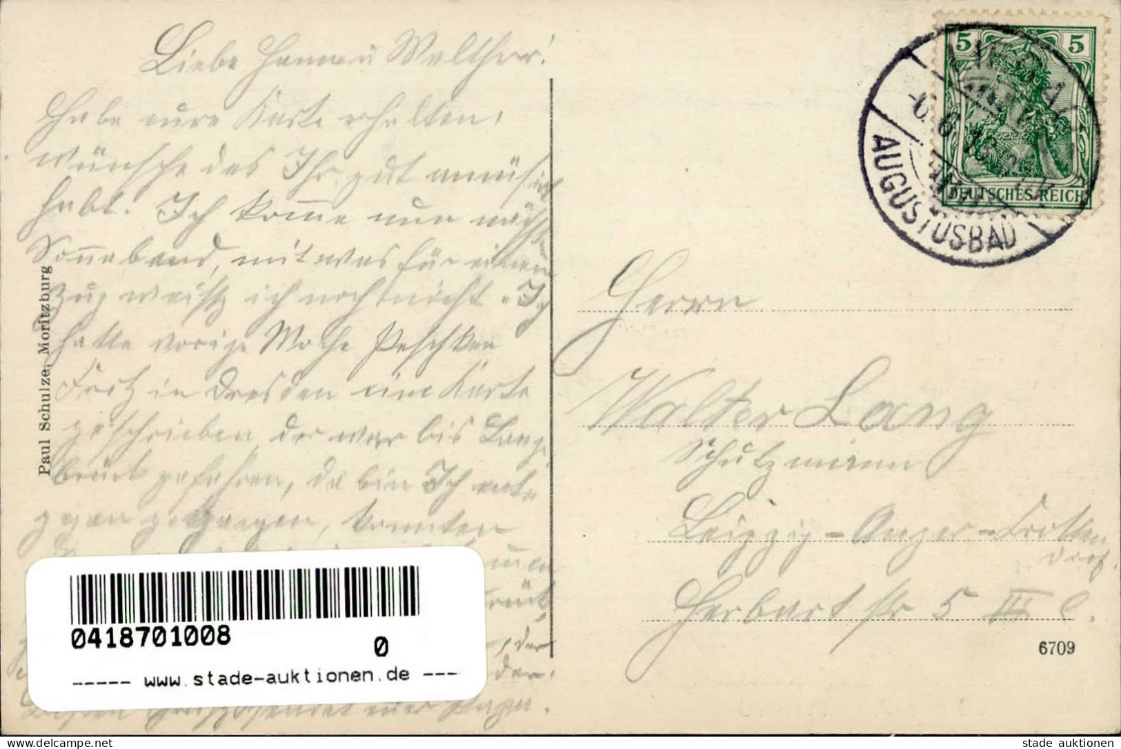 Augustusbad (o-8107) 1918 I- - Other & Unclassified