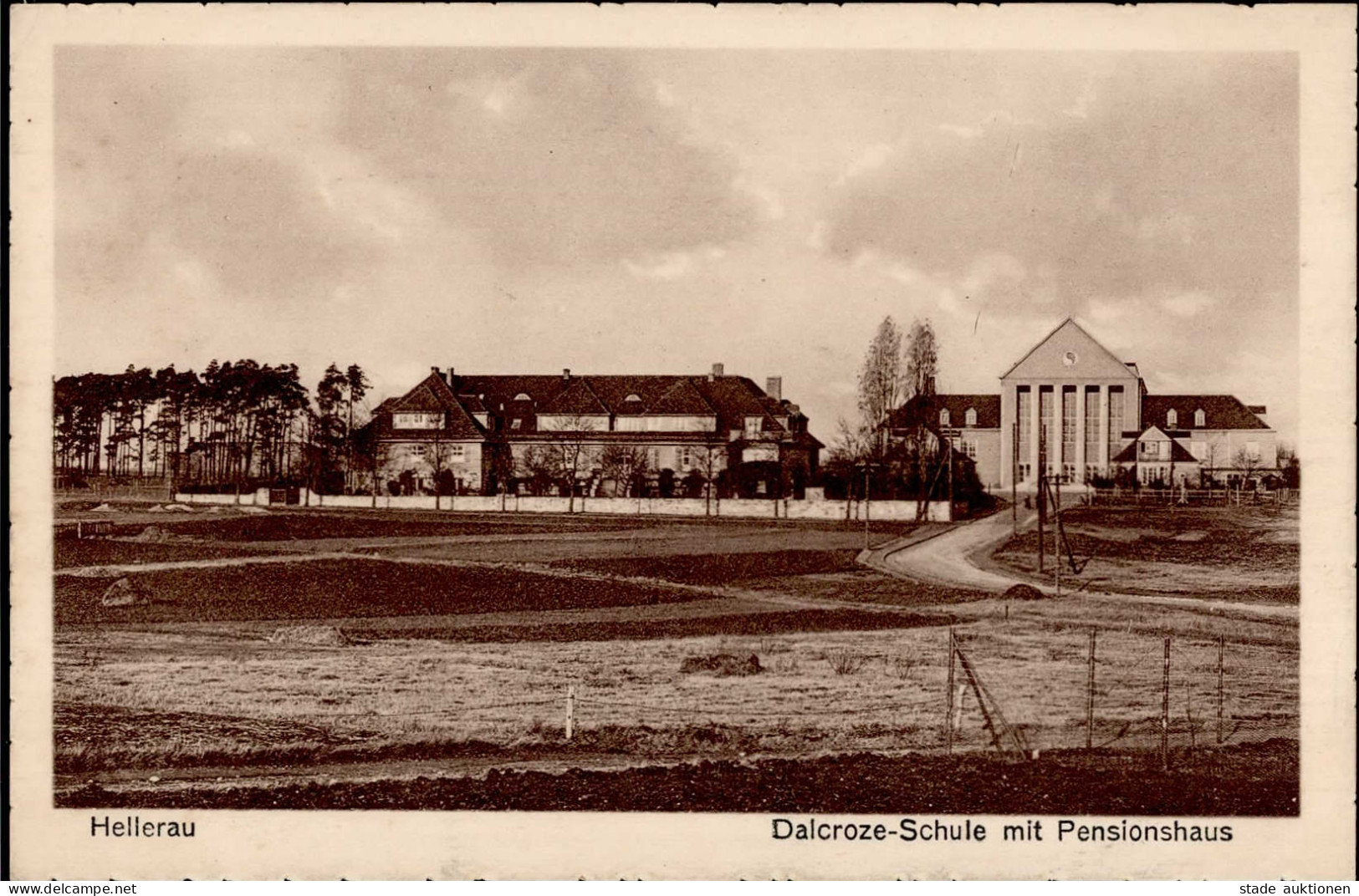 Hellerau/Wilschdorf (o-8101) Dalcroze-Schule Mit Pensionshaus I-II - Other & Unclassified