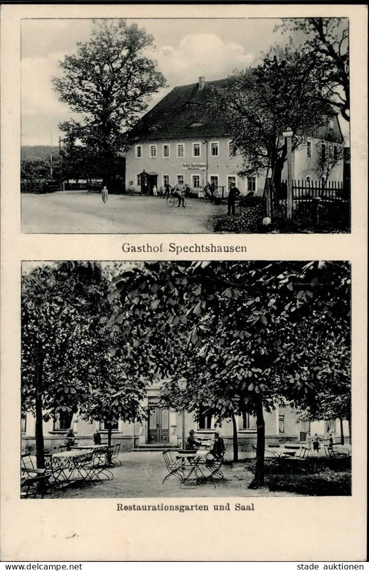 SPECHTSHAUSEN (o-8211) - Gasthof Mit Restaurationsgarten I - Other & Unclassified