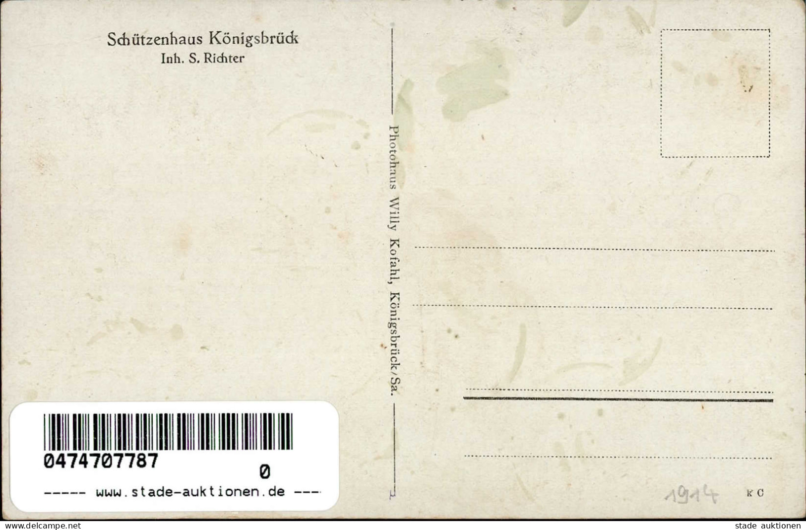 Königsbrück (o-8293) Schützenhaus I-II - Other & Unclassified