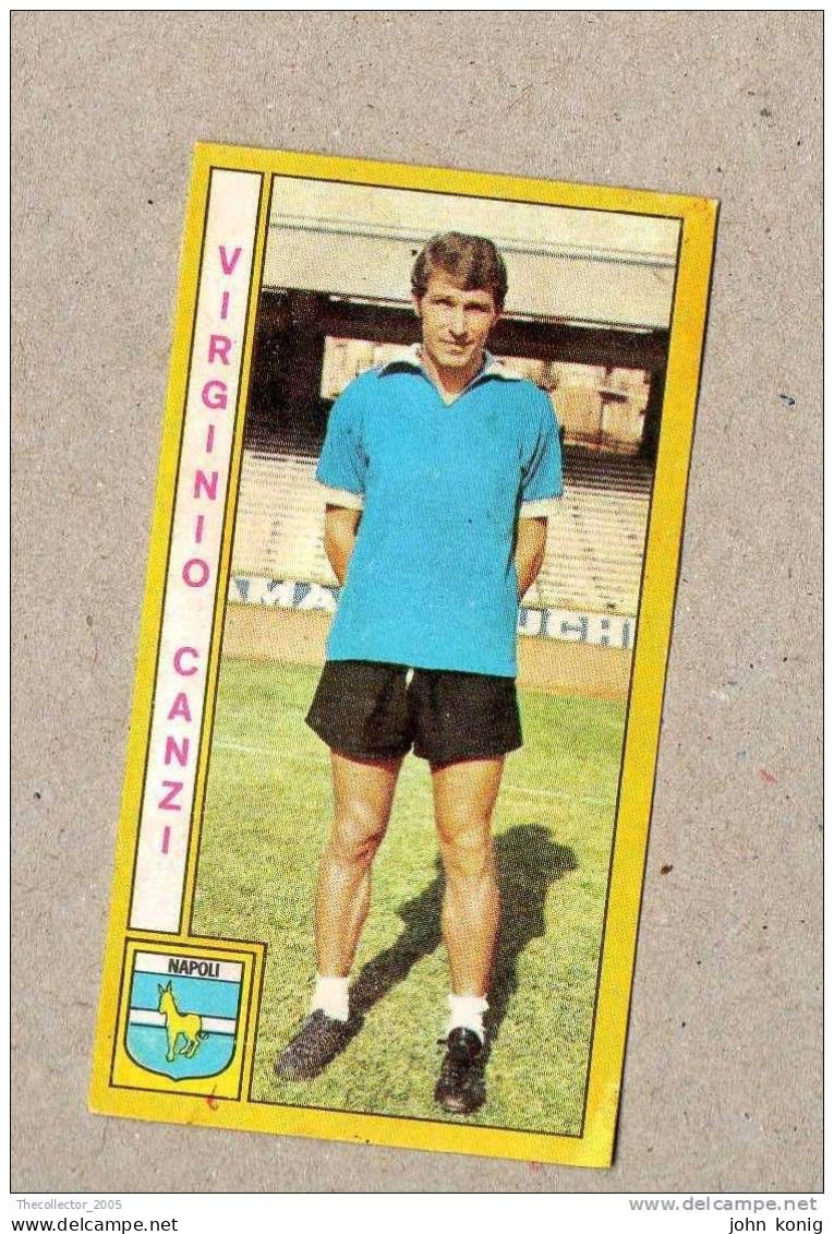 CALCIATORI - CALCIO - Figurine Panini 1969-1970 # NAPOLI (VIRGINIO CANZI) - Italiaanse Uitgave