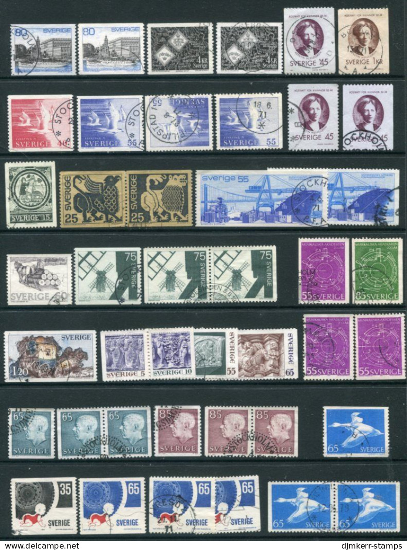 SWEDEN 1971 Complete Issues Used.  Michel 700-36 - Usados