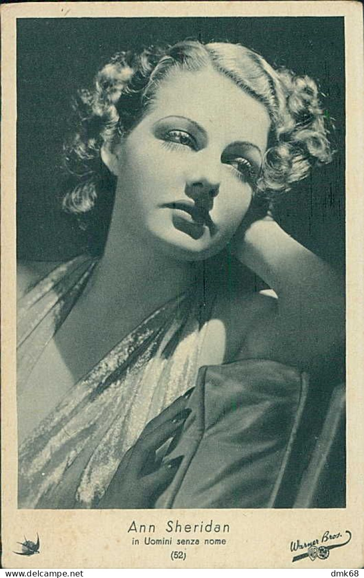 ANN SHERITON ( DENTON / TEXAS )  ACTRESS / SINGER - EDIT ELAH / WARNER BROS SPECIAL GRANT - 1930s/40s (TEM489) - Cantanti E Musicisti