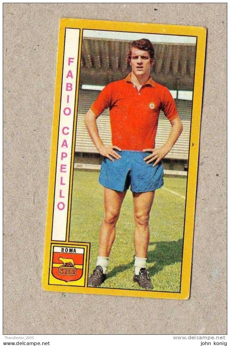 CALCIATORI - CALCIO - Figurine Panini 1969-1970 # Roma (Fabio Capello) - Italian Edition