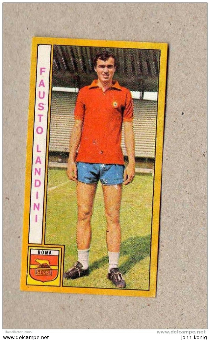 CALCIATORI - CALCIO - Figurine Panini 1969-1970 # Roma (Fausto Landini) - Edizione Italiana