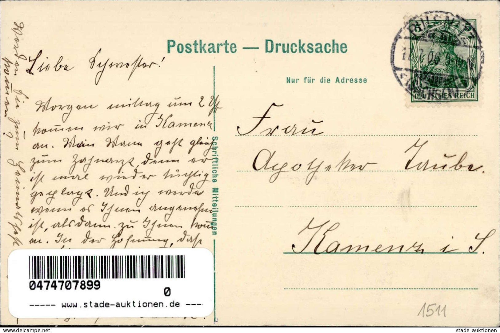 Pulsnitz (o-8514) Schützenhaus Schule 1906 I - Other & Unclassified