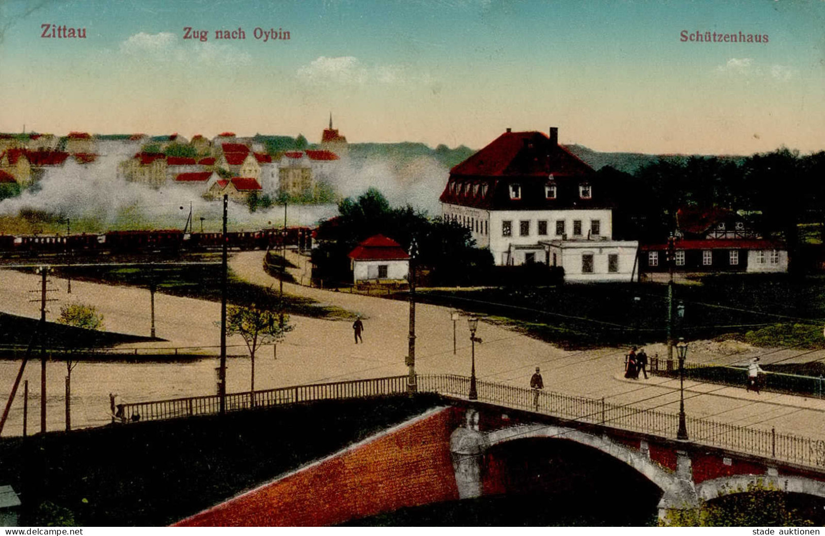 Zittau (o-8800) Schützenhaus Eisenbahn I- Chemin De Fer - Autres & Non Classés