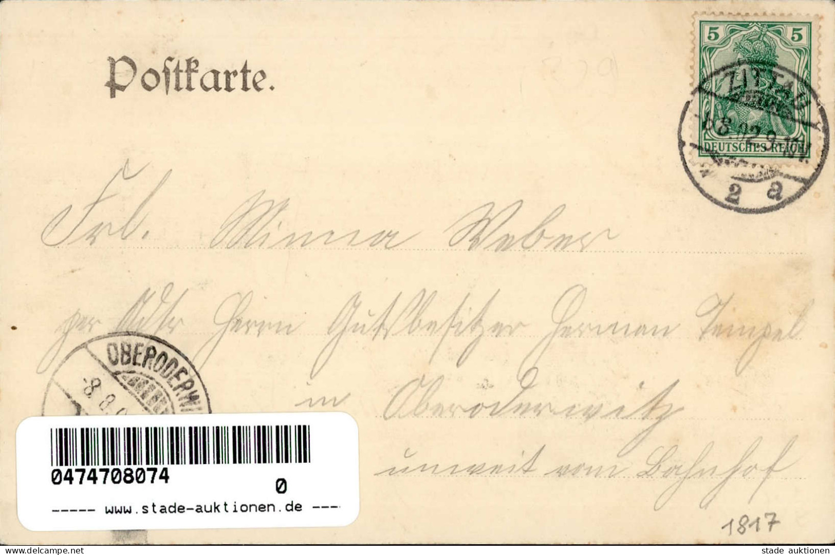 Zittau (o-8800) V. Wettin-Bundesschießen 10. Bis 15. August 1902 I- - Other & Unclassified