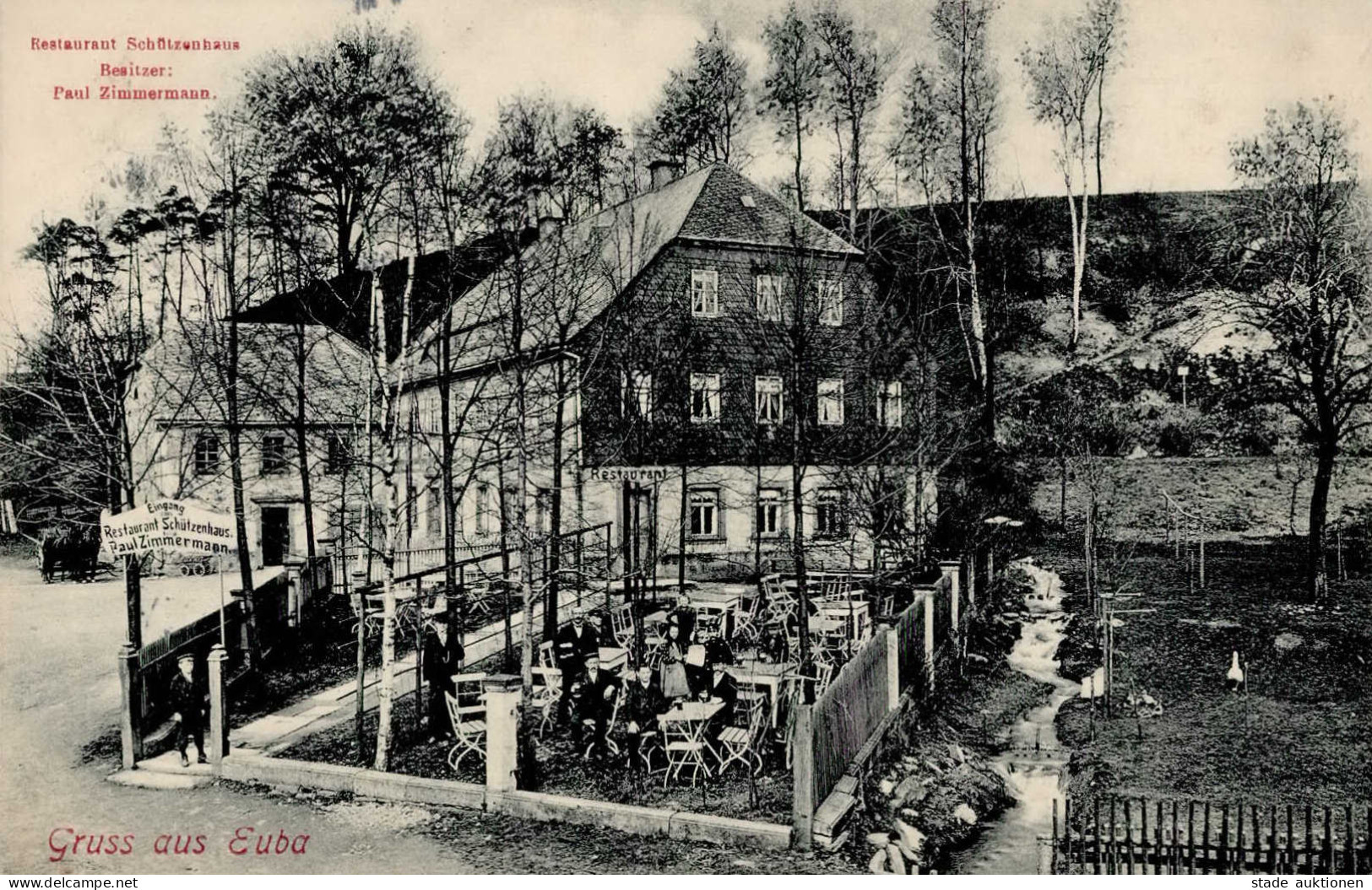 Euba (o-9101) Gasthaus Zum Schützenhaus I - Other & Unclassified