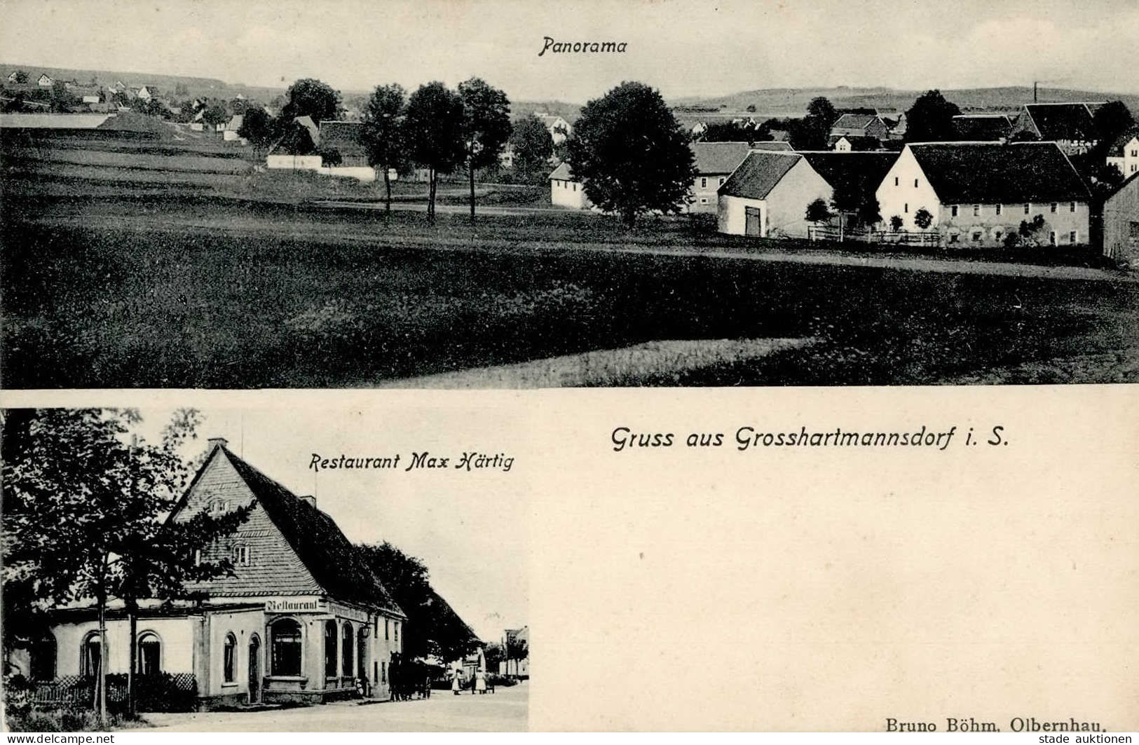 Großhartmannsdorf (o-9203) Gasthaus Härtig I- - Other & Unclassified