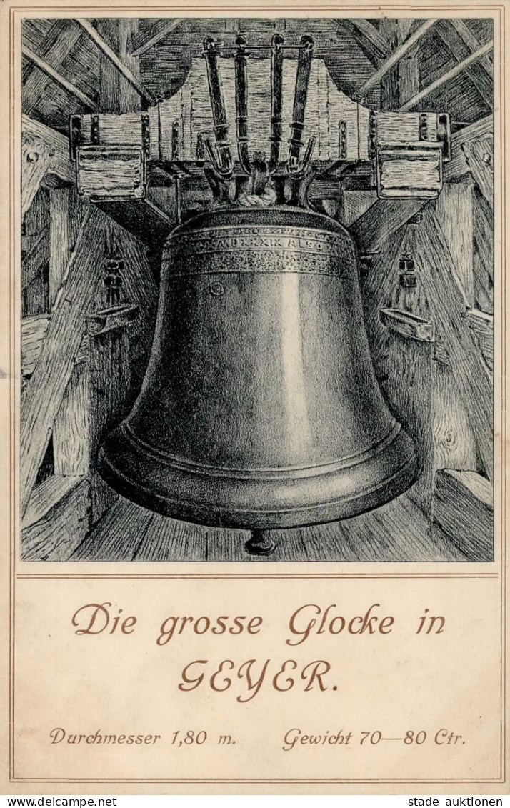 Geyer (o-9307) Glocke 1912 I-II (Stauchung) - Other & Unclassified