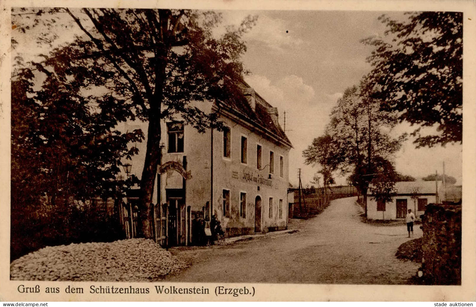 Wolkenstein (o-9372) Schützenhaus I- (Marke Entfernt) - Other & Unclassified