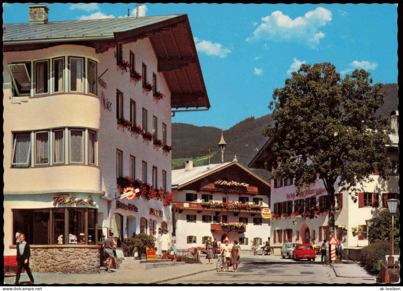 Ansichtskarte Kirchberg In Tirol Ortsansicht Straßenmotiv 1984 - Autres & Non Classés