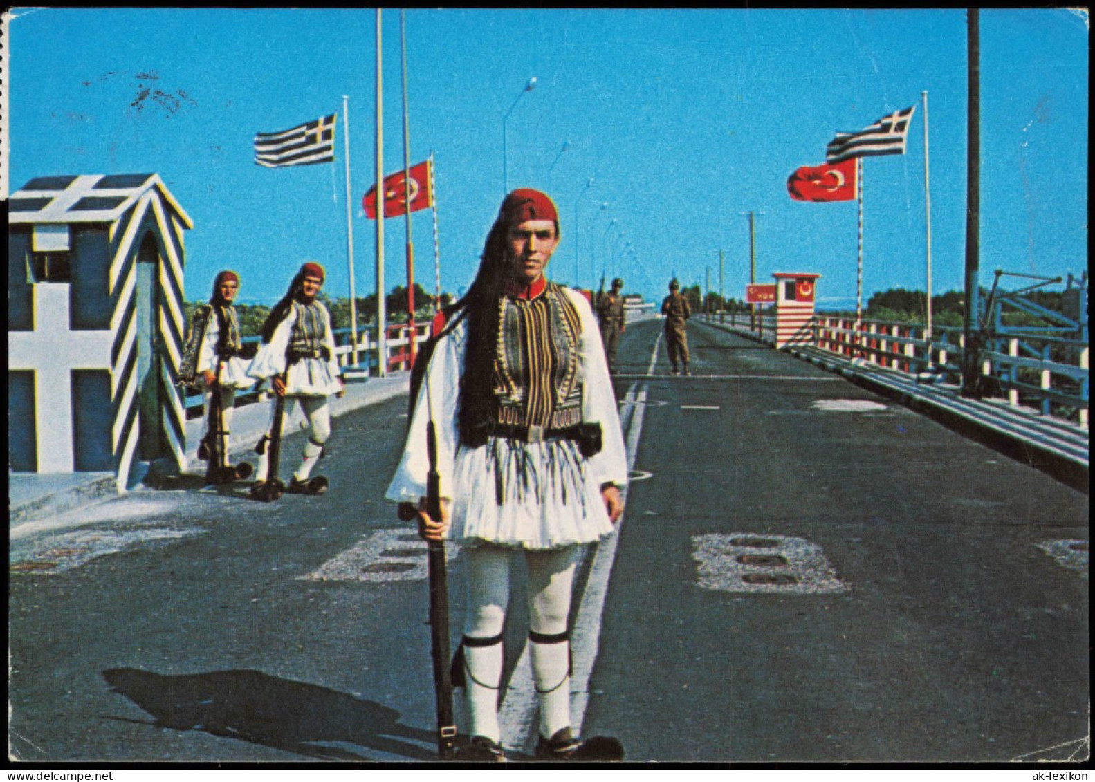 .Griechenland FERRAI: Le Pont De La Douane FERRE ΦΕΡΡΑΙ: Γέφυρα 1987 - Griechenland