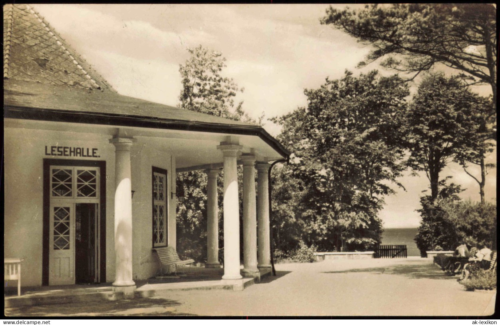 Ansichtskarte Brunshaupten-Kühlungsborn Lesehalle 1960 - Kuehlungsborn