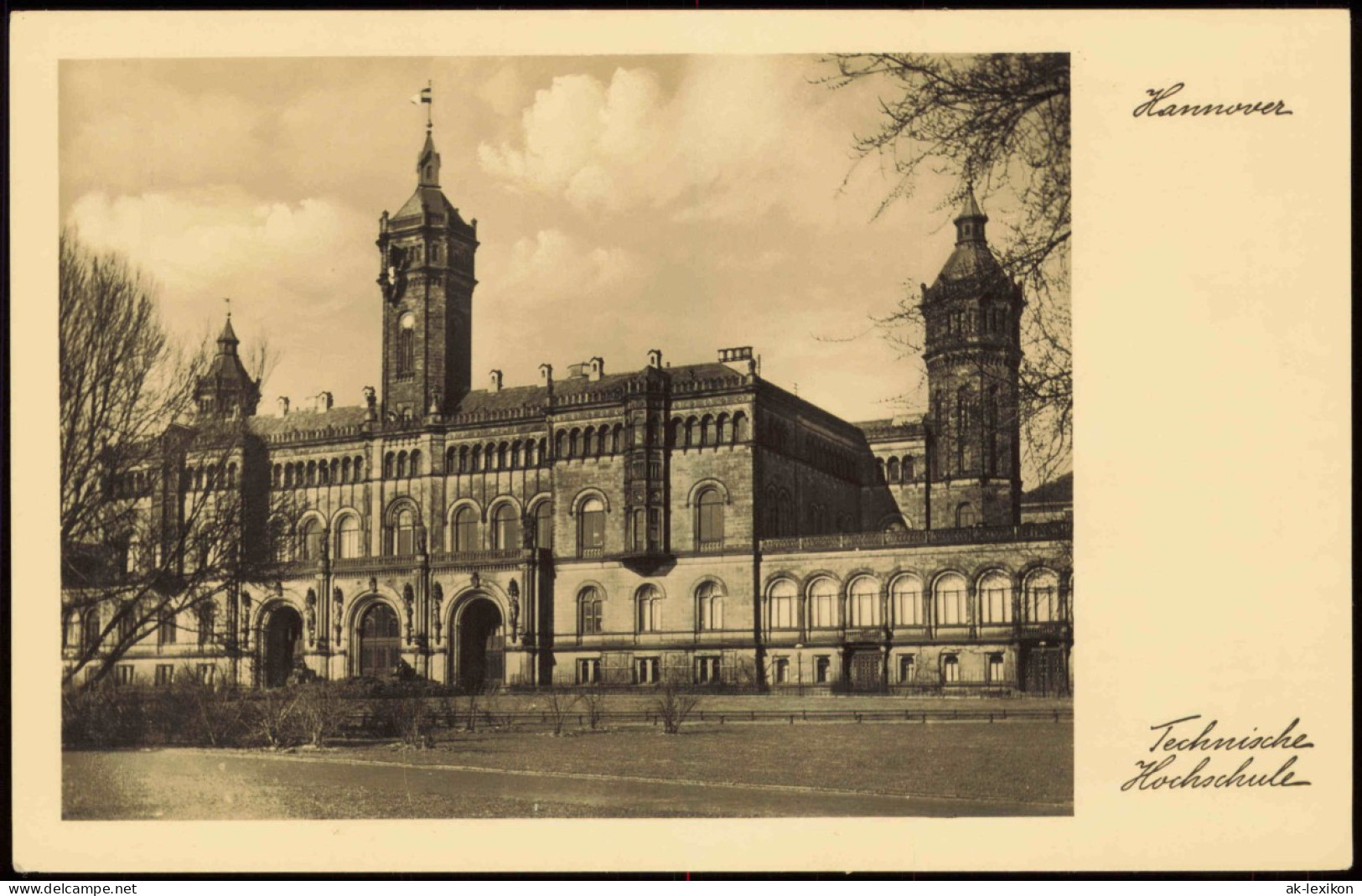 Ansichtskarte Hannover Technische Hochschule. 1934 - Hannover