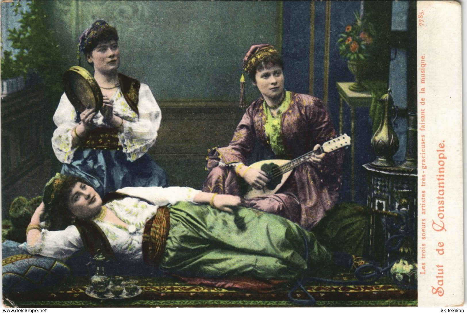 Istanbul Konstantinopel | Constantinople Trois Soeurs Artistest Musique,  900 - Turkey