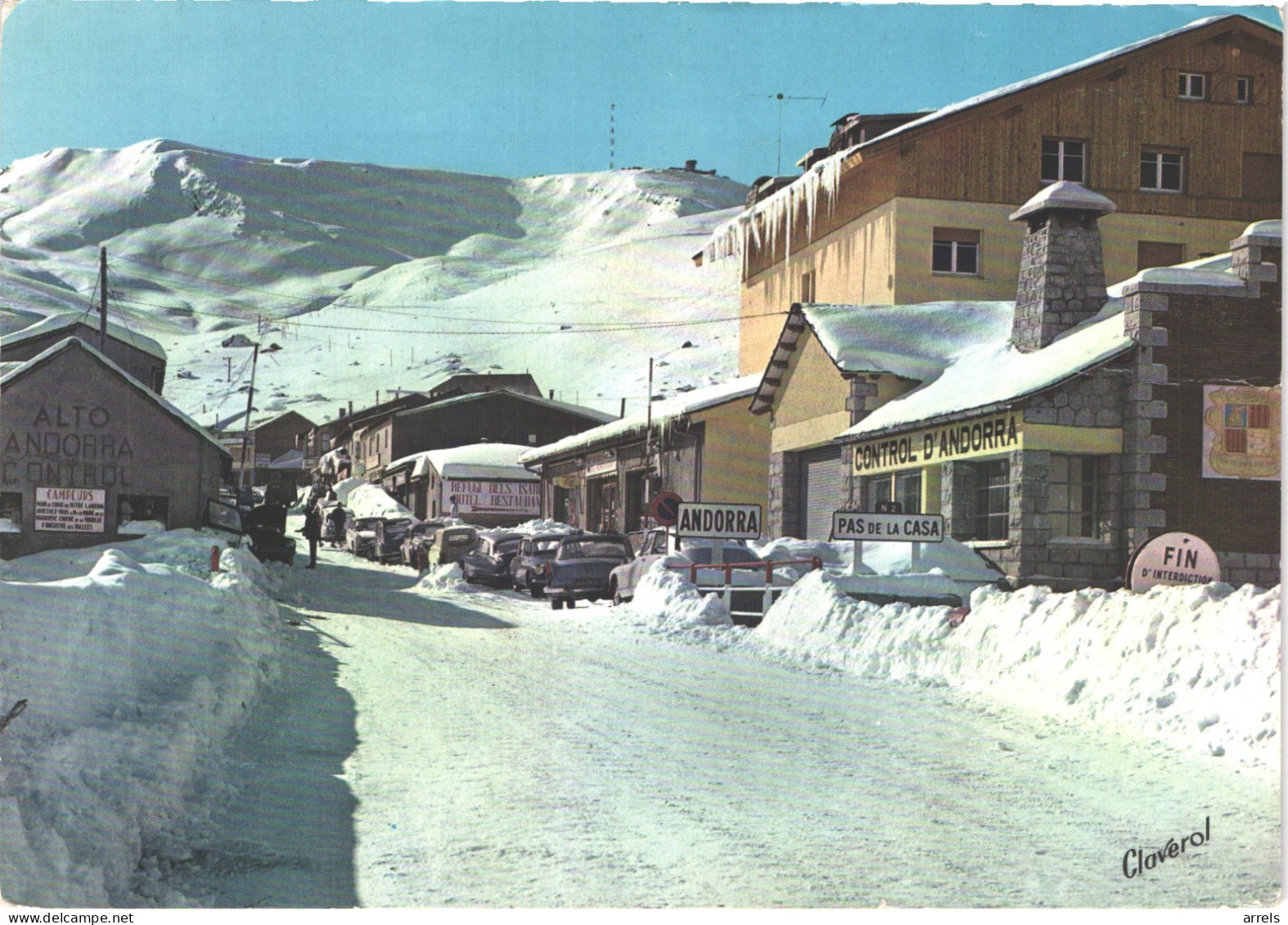 ANDORRE ANDORRA - DESTOCKAGE - Lot de 12 CPM 10 * 15 - en bel état - voir scans recto verso